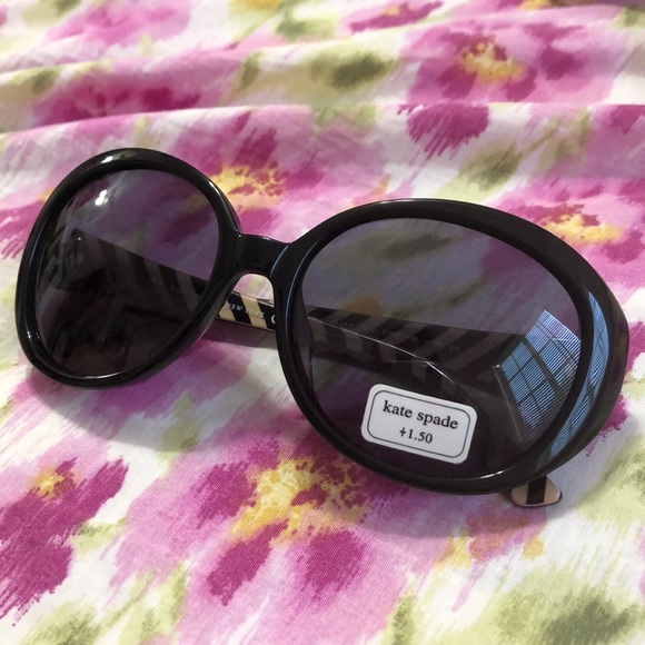 kate spade Accessories - Kate Spade Oval Sunglasses with +1.50